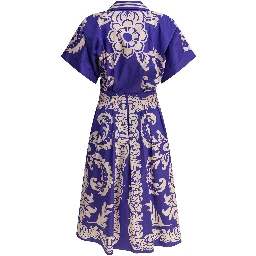 Cotton flared dress