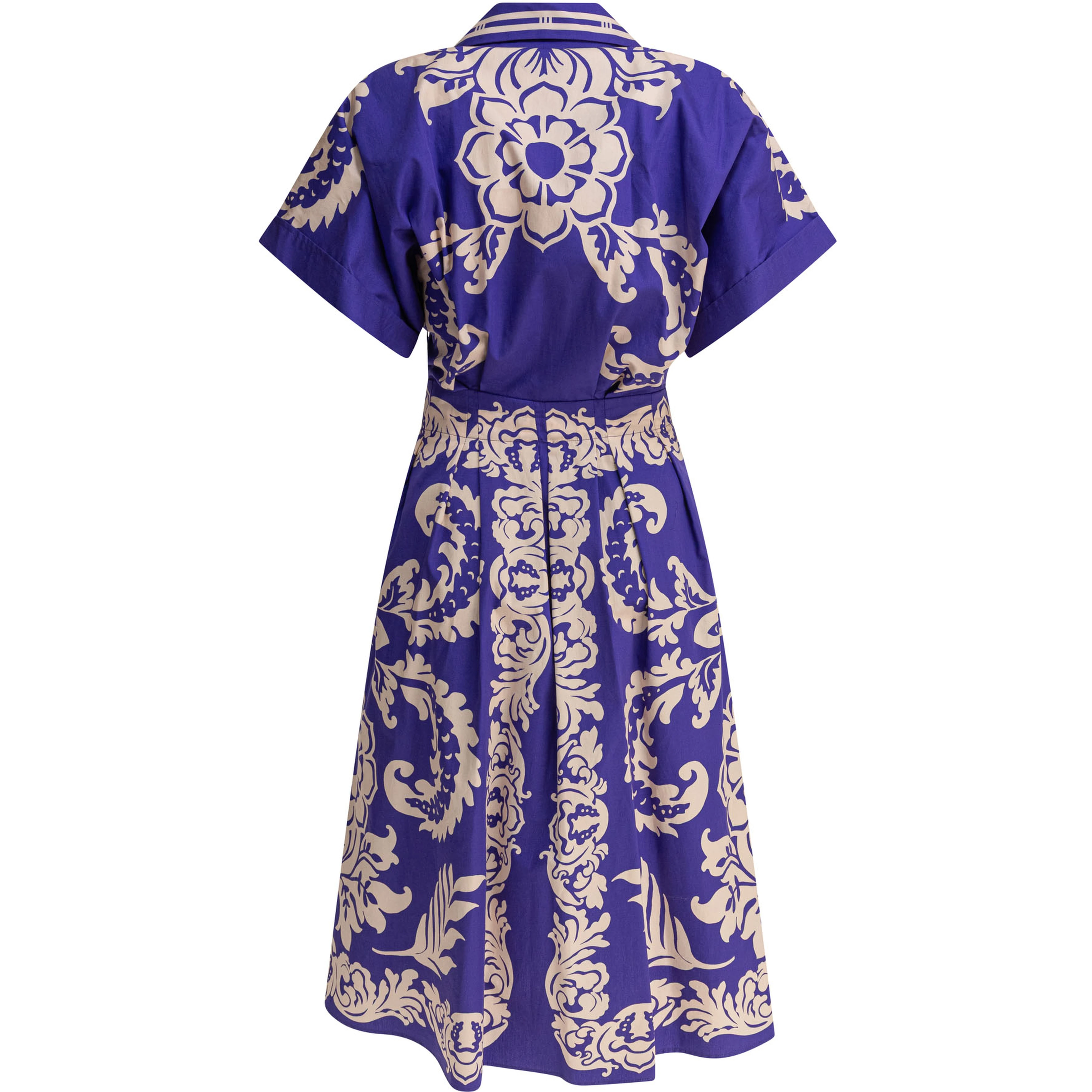 Cotton flared dress