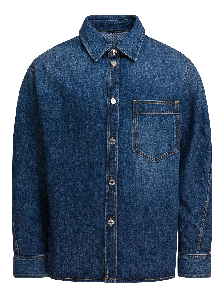 Denim overshirt