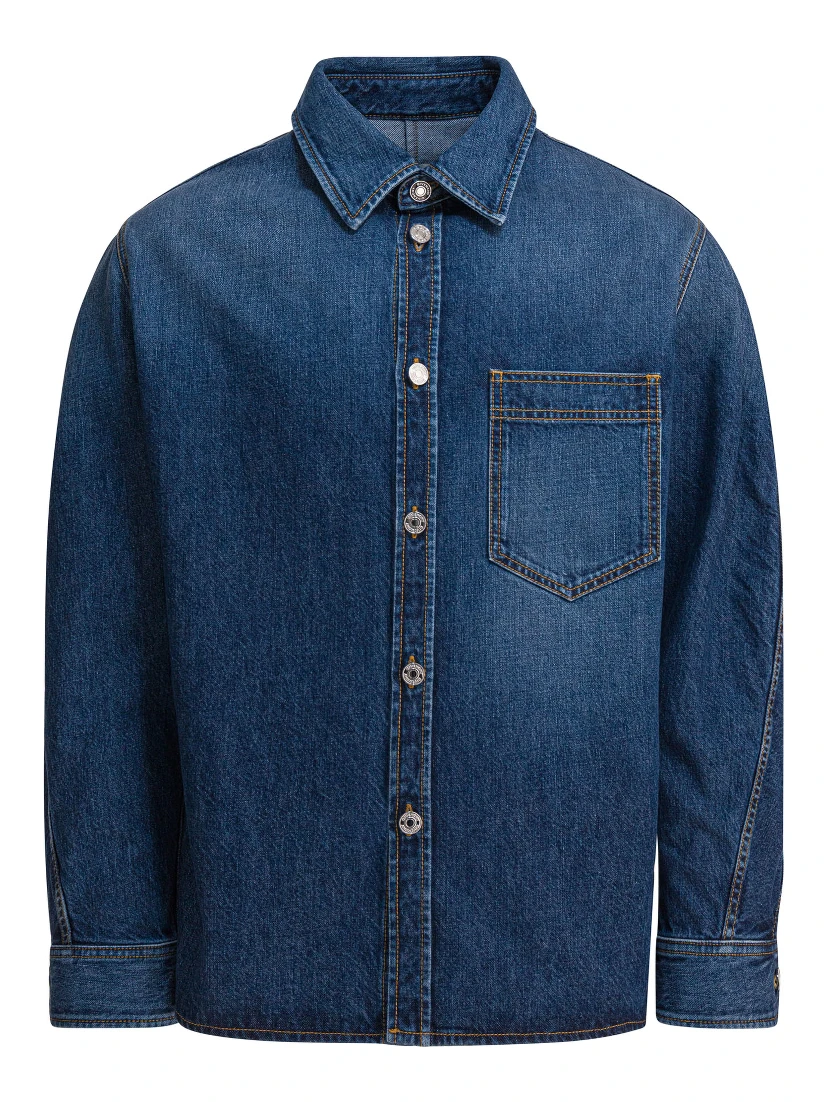 Denim overshirt