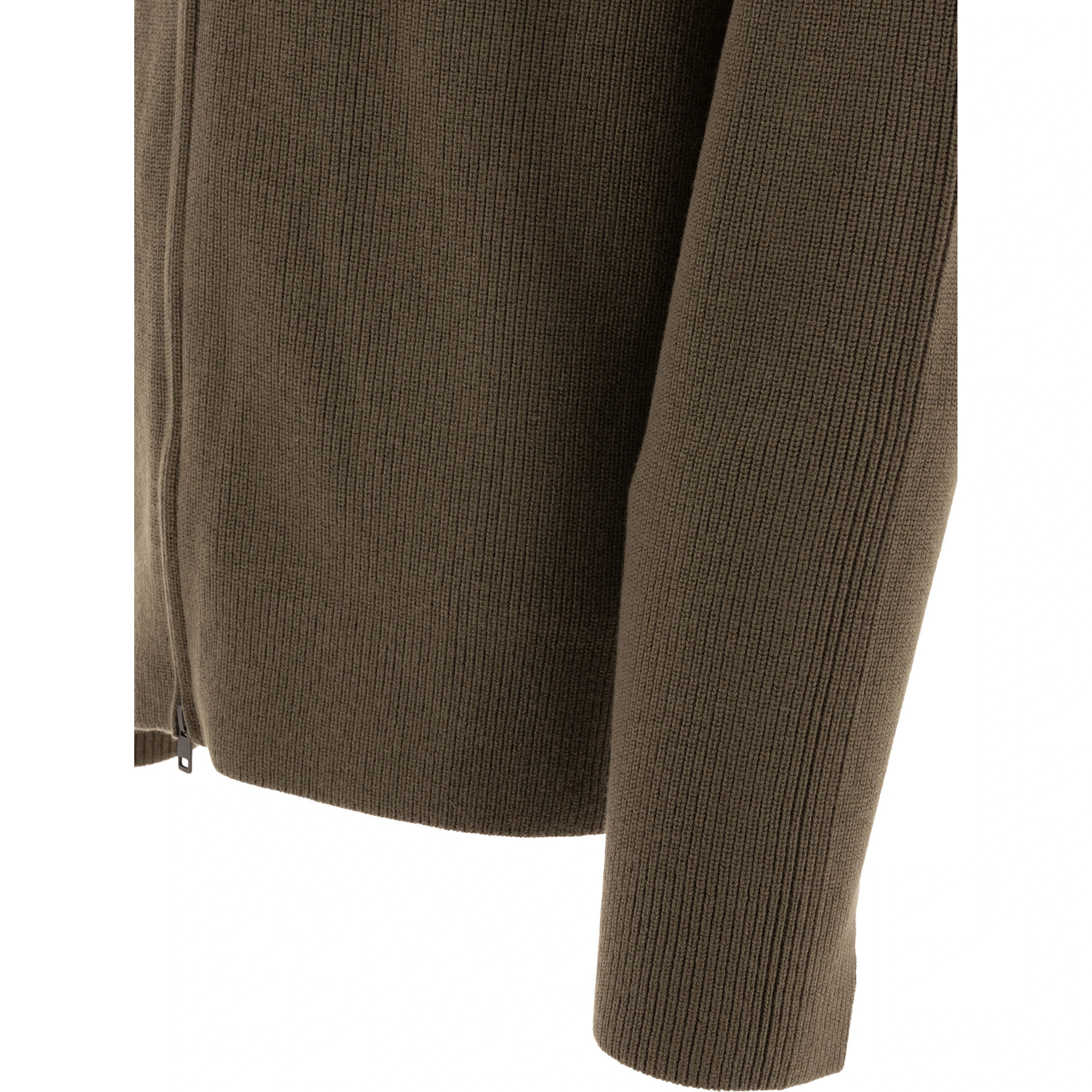 Wool blend cardigan