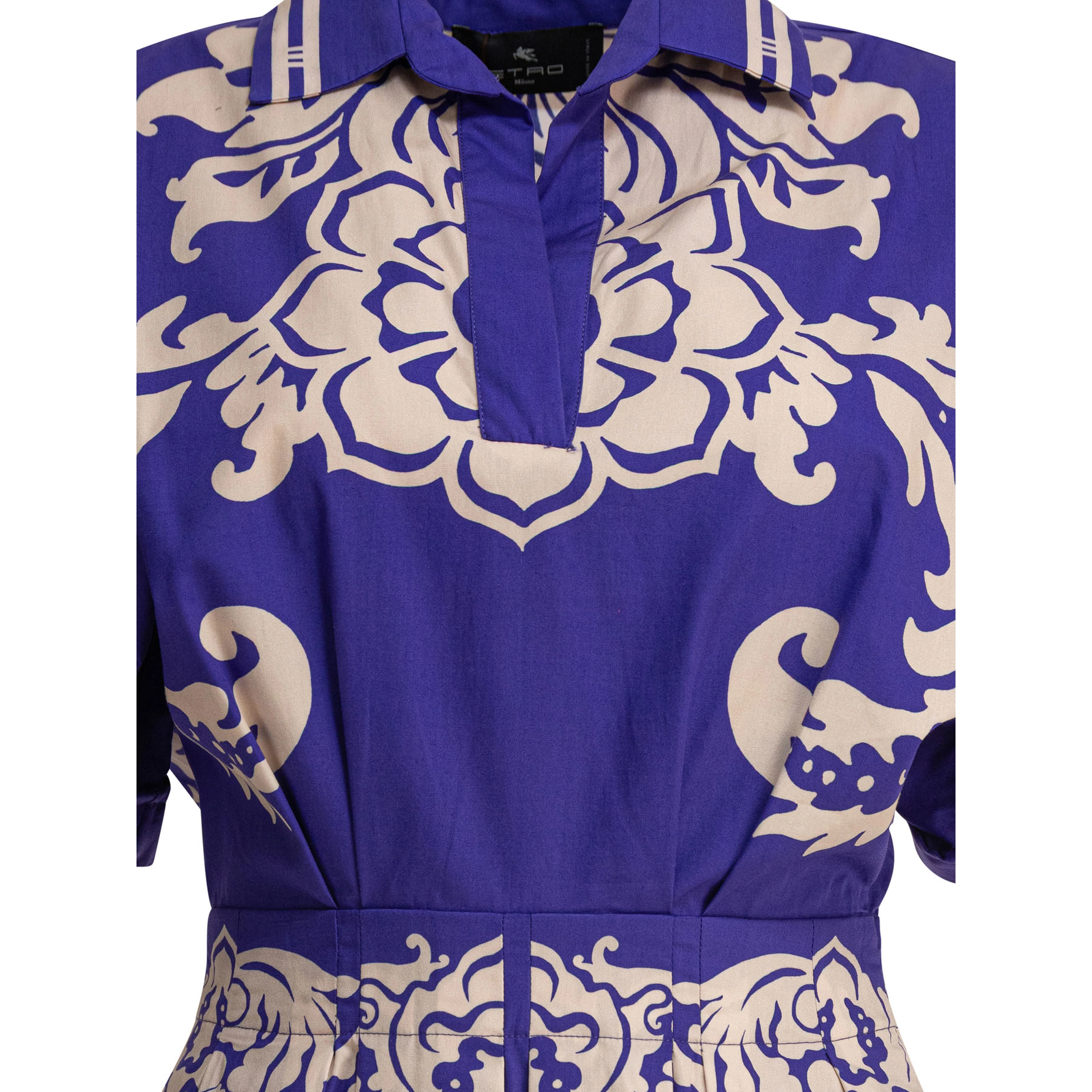 Cotton flared dress