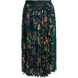 Floral print skirt