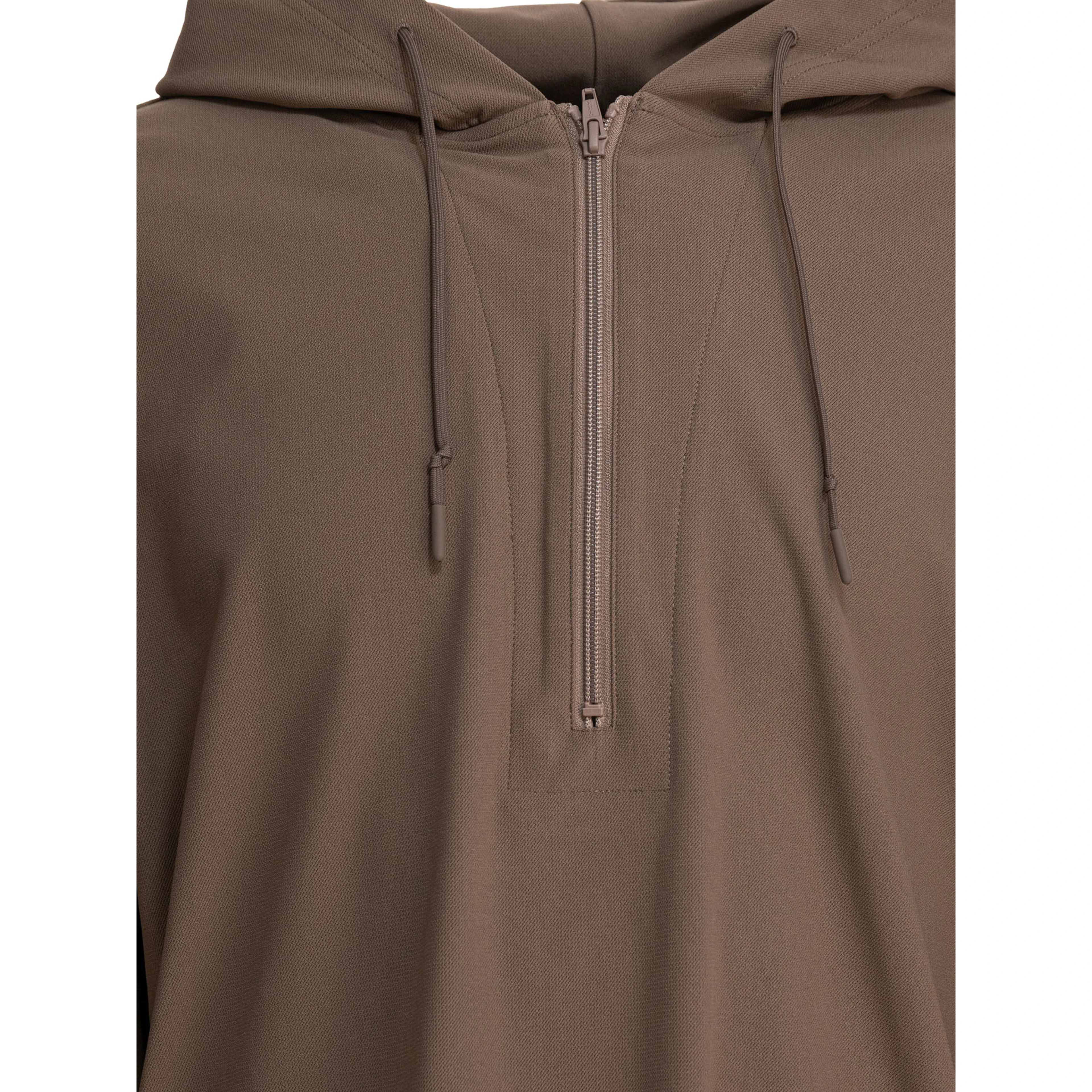 Half zipper hoodie