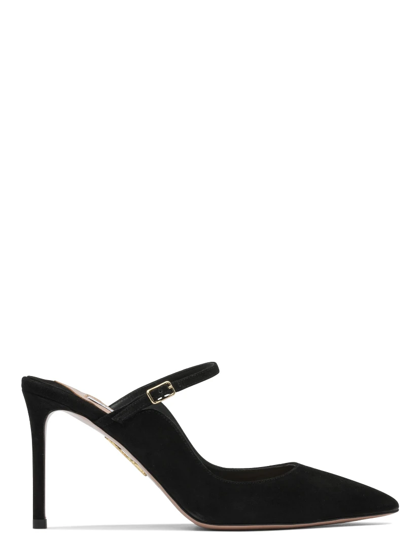 Mary Jane mule with heel 80mm