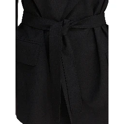 Wool canvas blazer