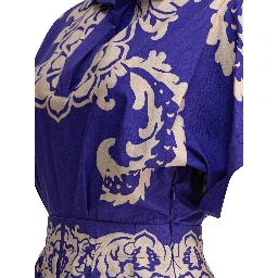 Cotton flared dress