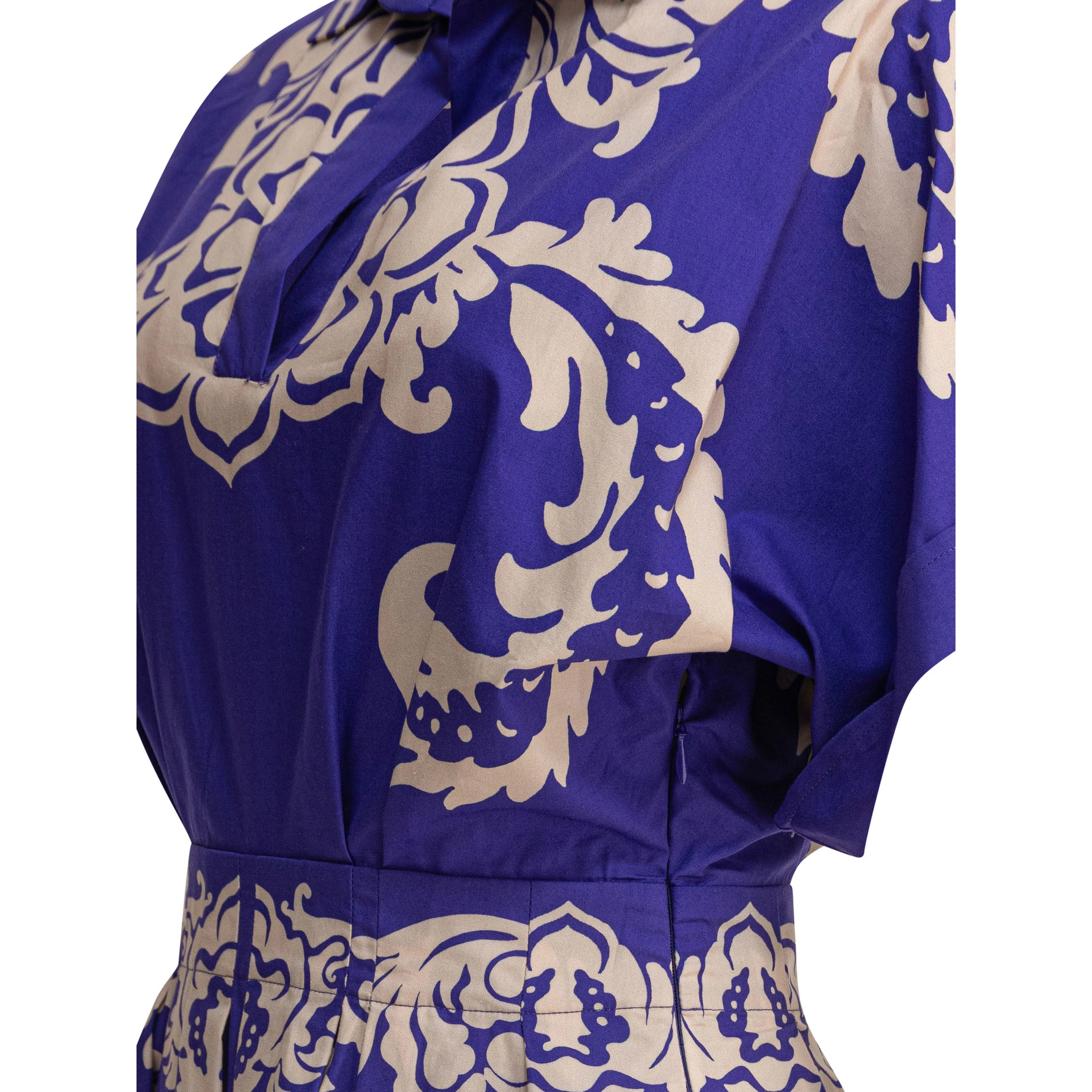 Cotton flared dress