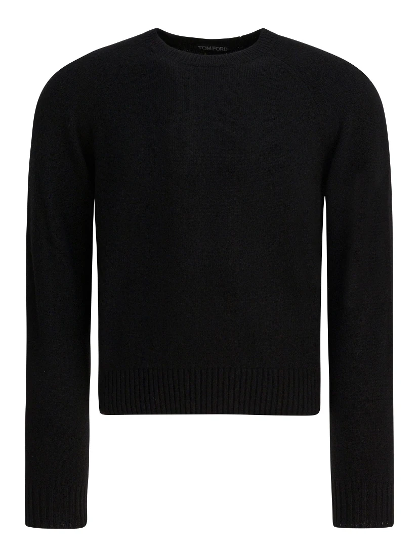 Cashmere crewneck sweater