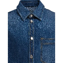 Denim overshirt
