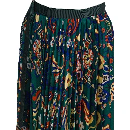 Floral print skirt