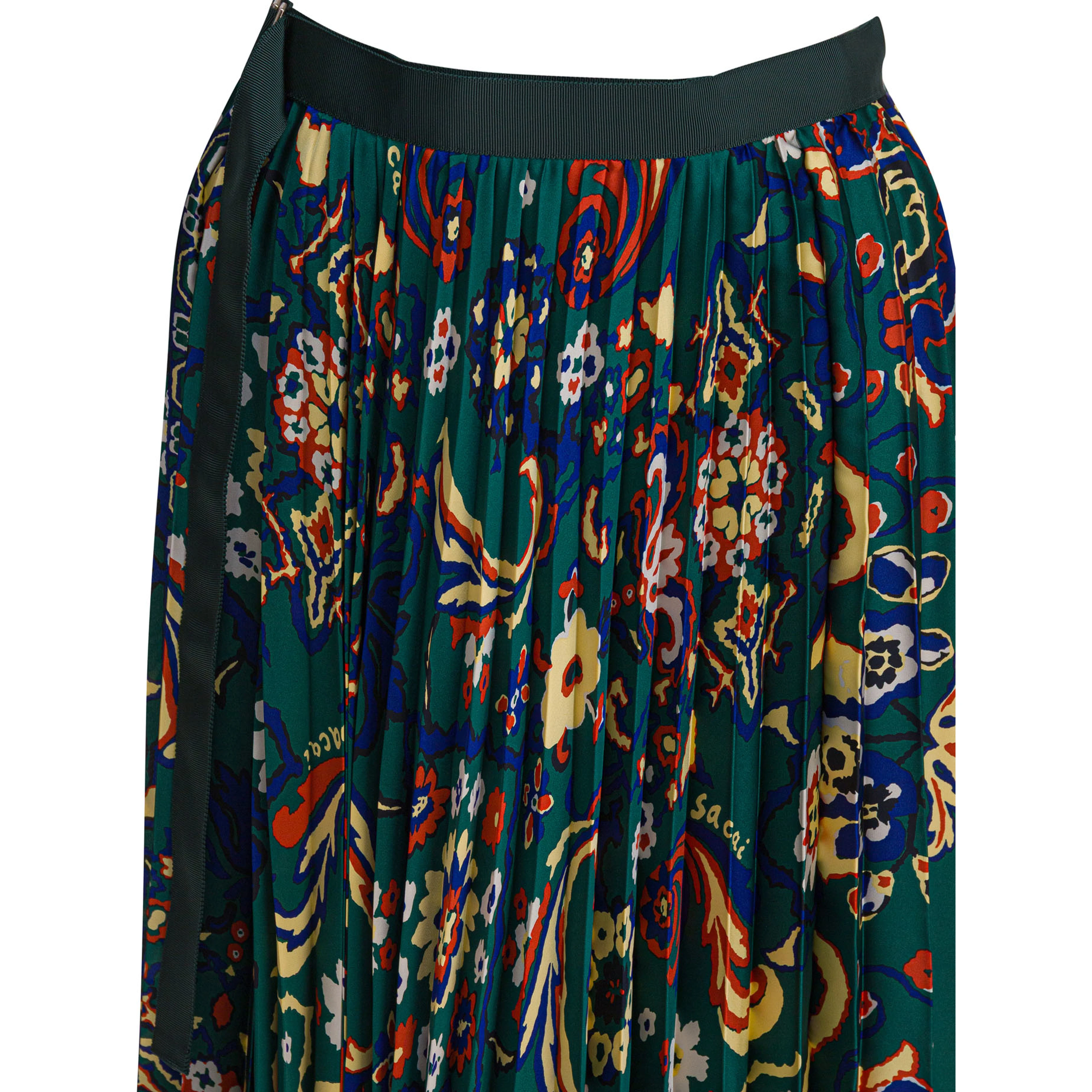 Floral print skirt
