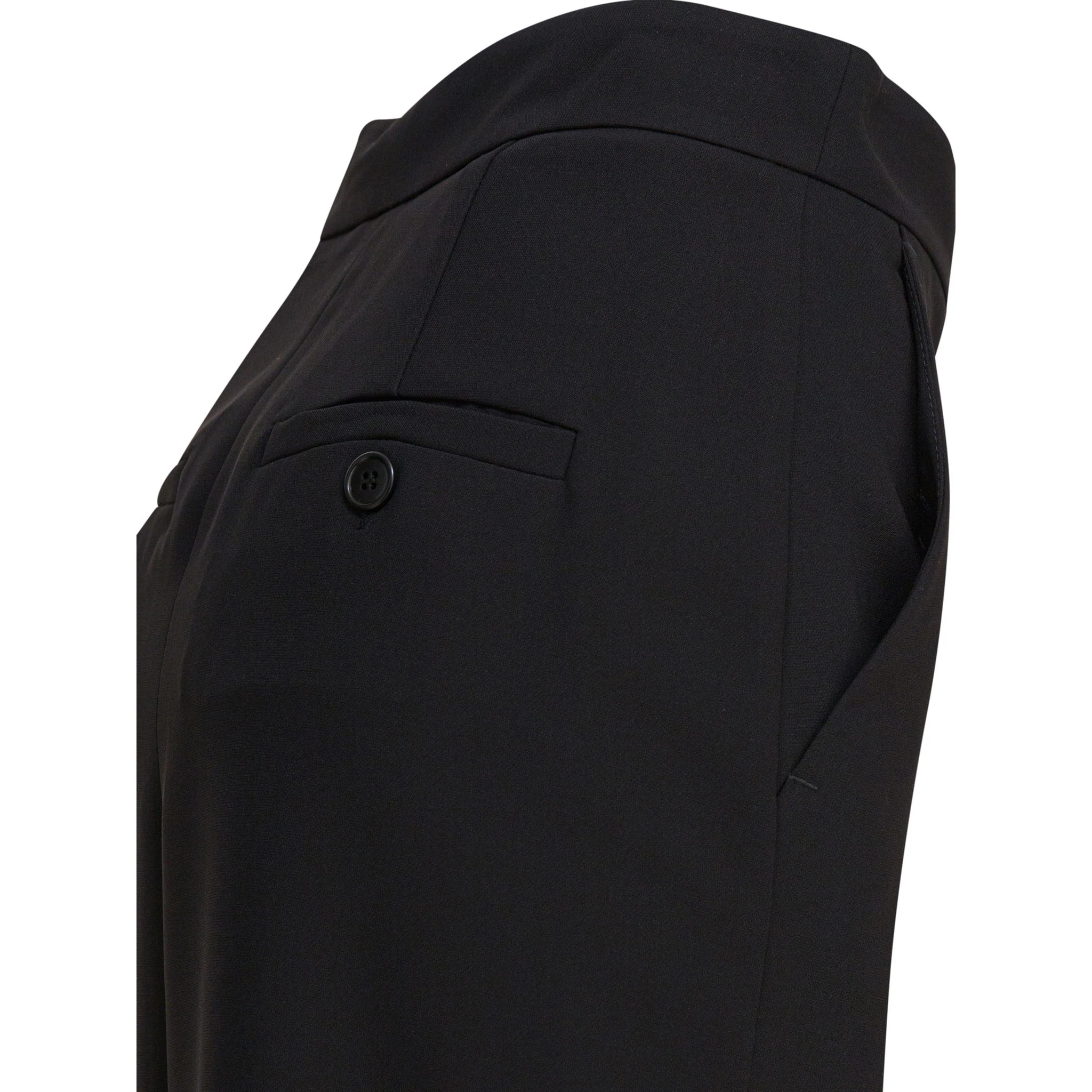 Midi skirt with double slit