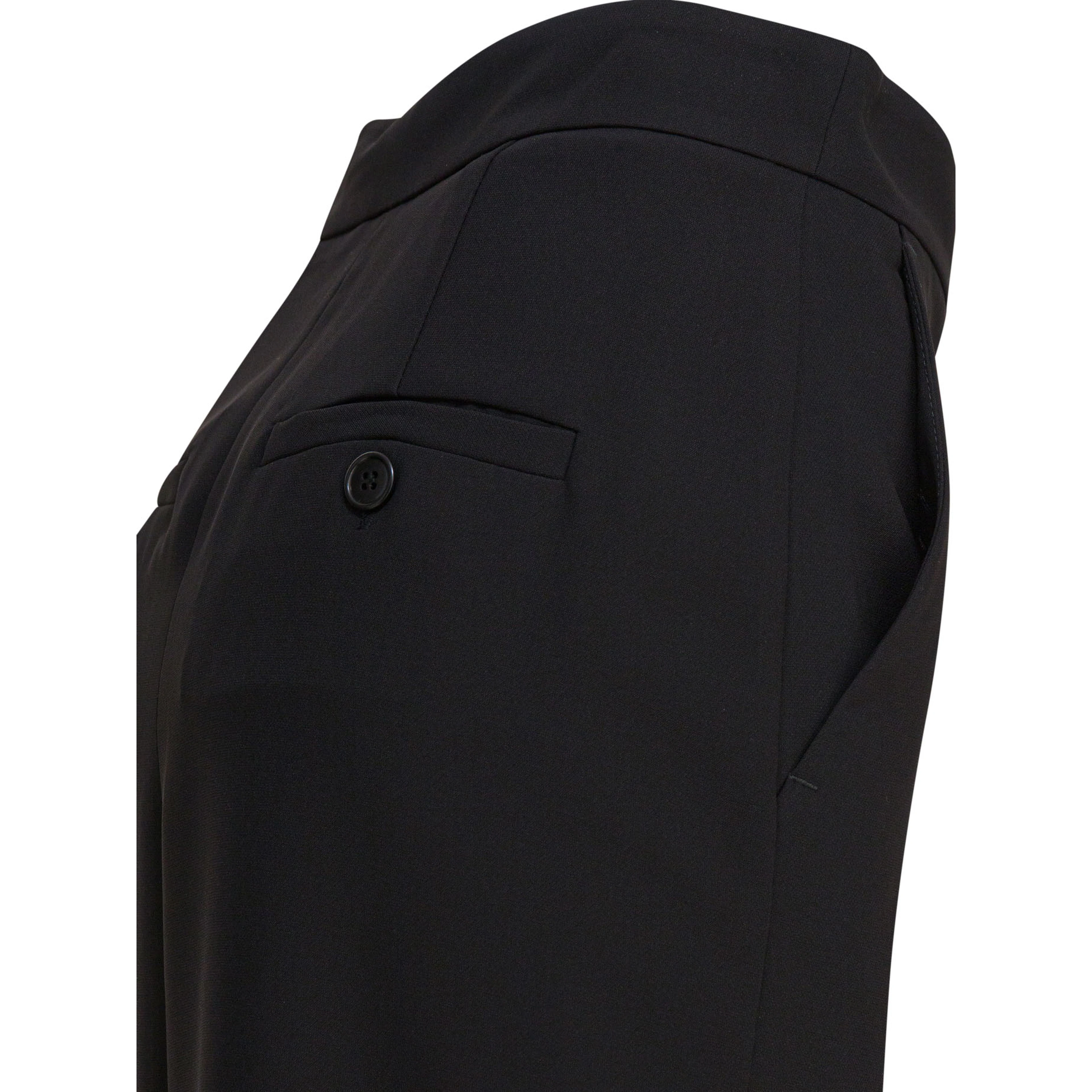 Midi skirt with double slit