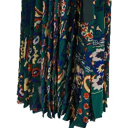 Floral print skirt