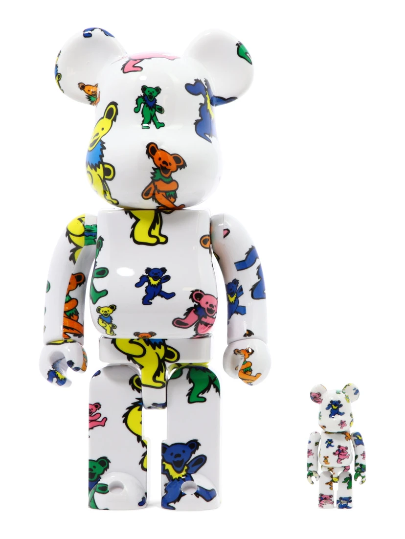 "Be@rbrick Grateful Dead Dancing Bear" 100% and 400% toy