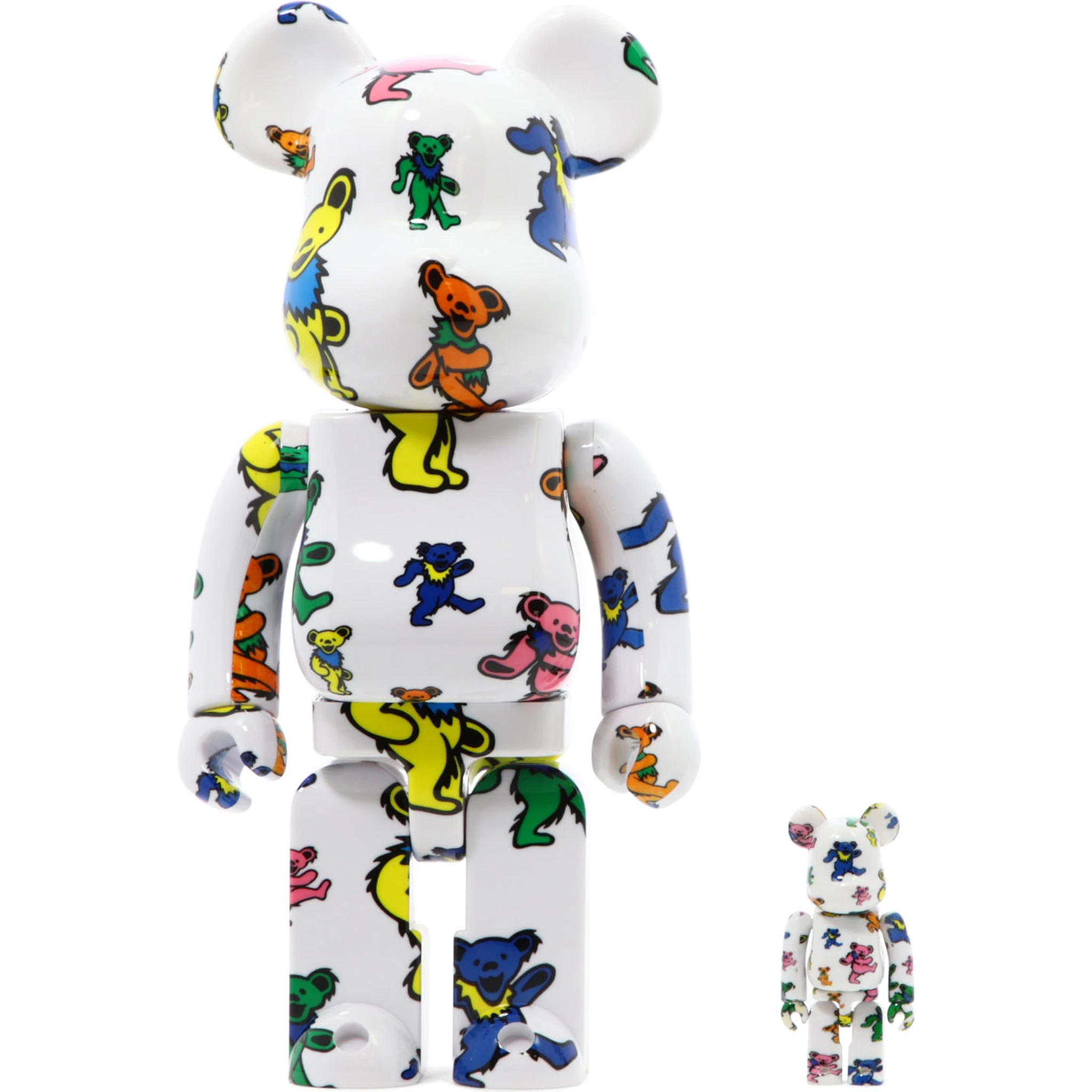 "Be@rbrick Grateful Dead Dancing Bear" 100% and 400% toy