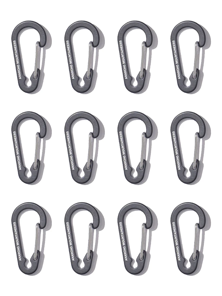 "Anarcho Mountaineers" micro carabiners
