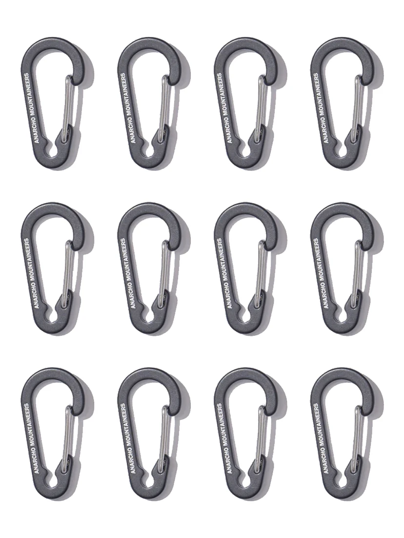 "Anarcho Mountaineers" micro carabiners