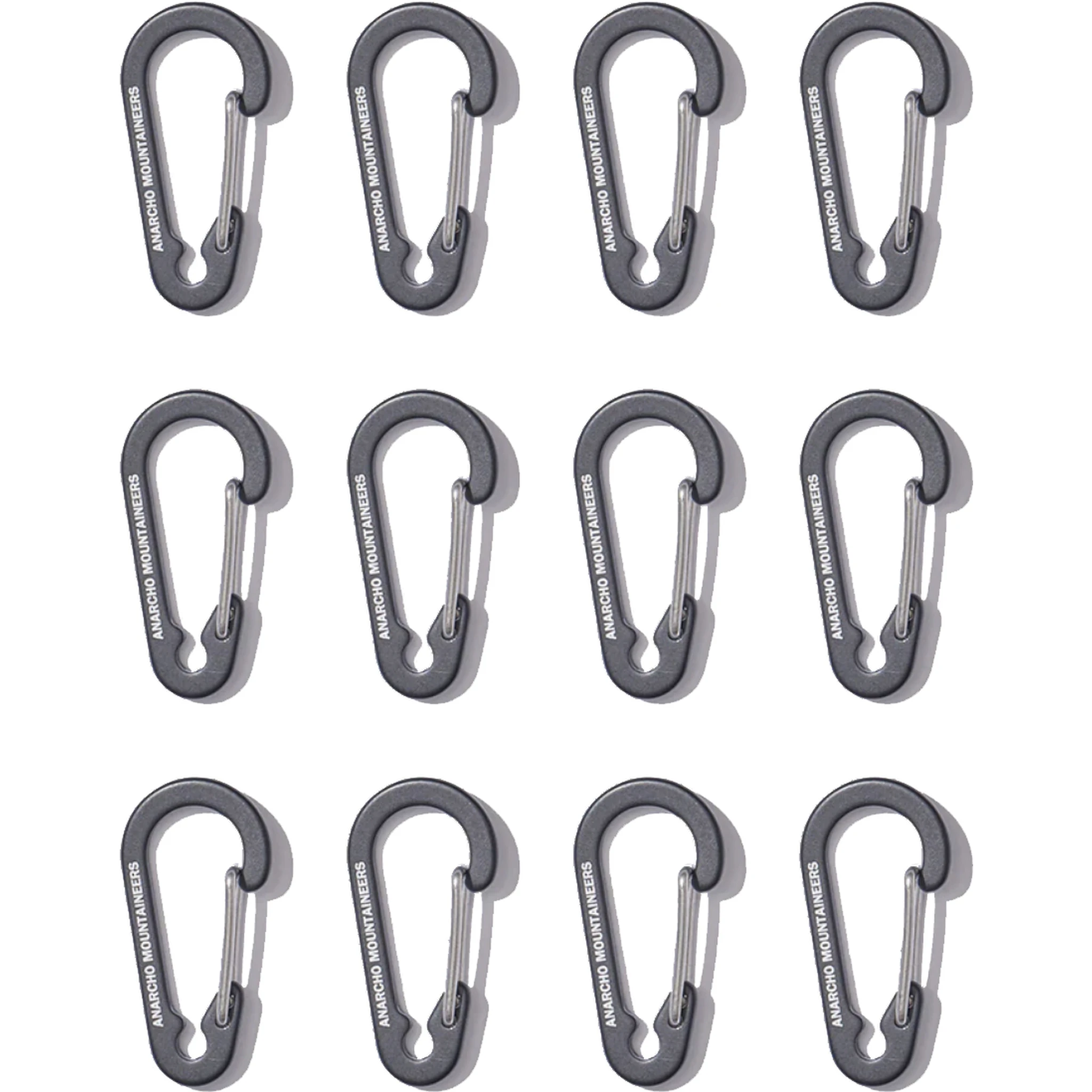 "Anarcho Mountaineers" micro carabiners