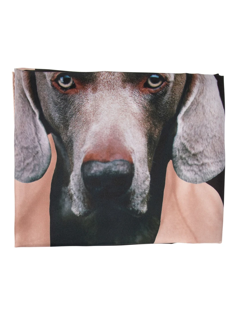 وشاح حريري مطبوع