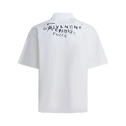 Cotton short-sleeved shirt