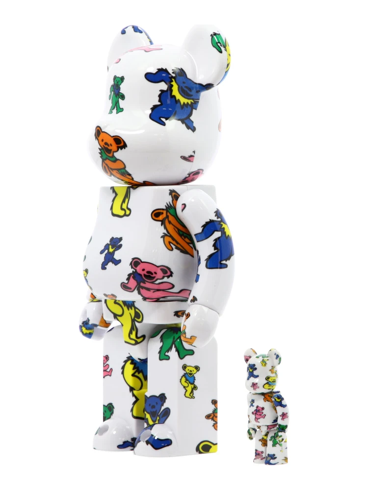 "Be@rbrick Grateful Dead Dancing Bear" 100% and 400% toy alternative