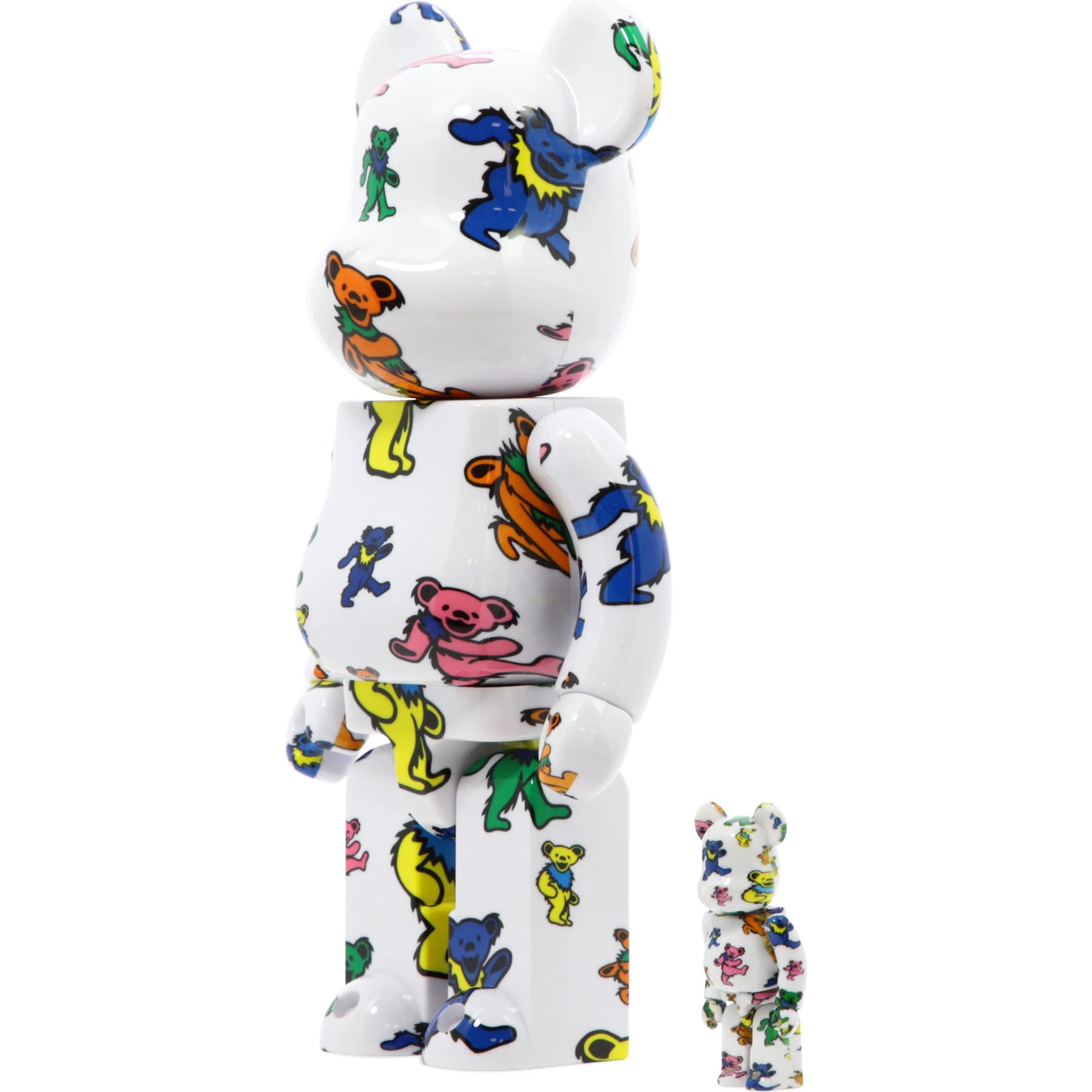 "Be@rbrick Grateful Dead Dancing Bear" 100% and 400% toy