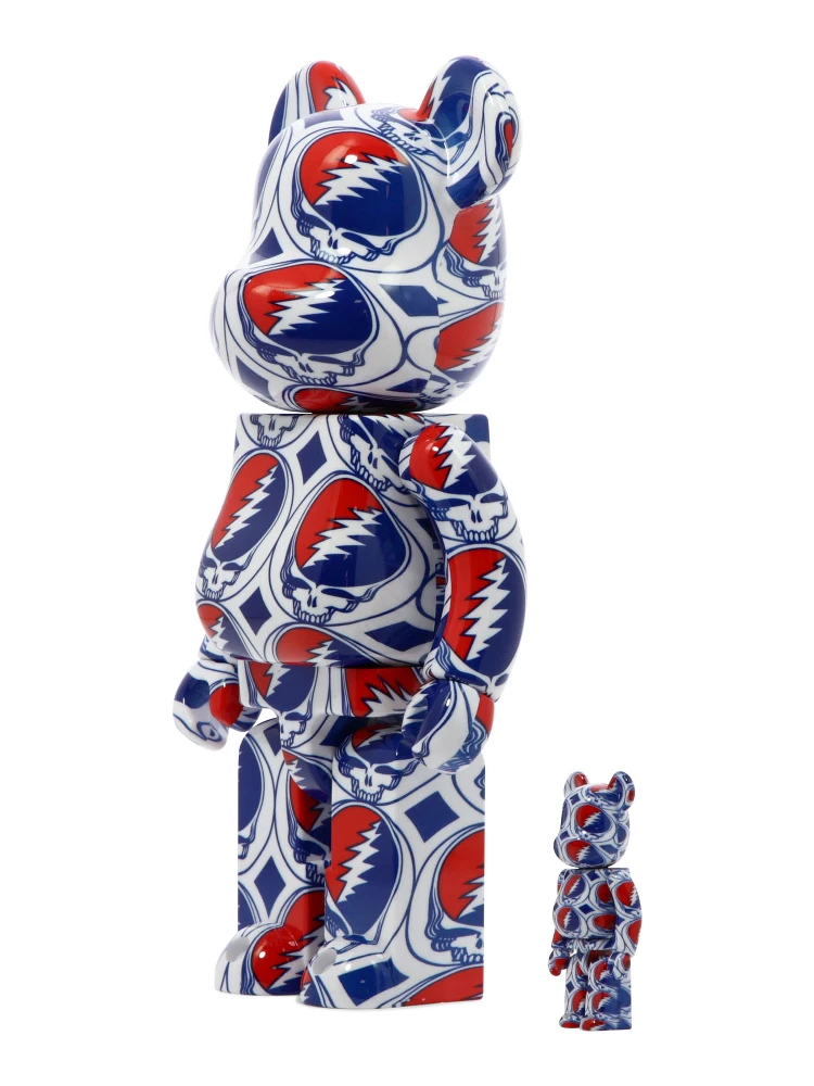 "Be@rbrick Grateful Dead Steal Your Face" 100% and 400% toy alternative