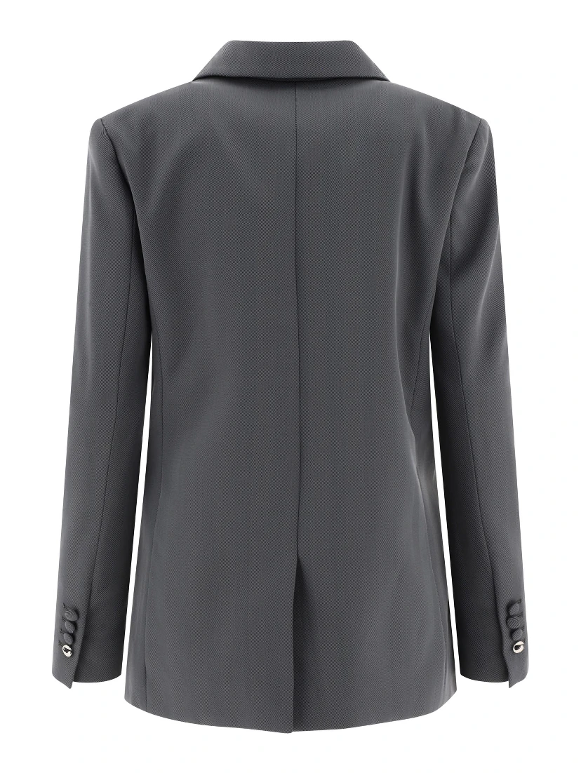 "Twisted Cut-Out" Tailored Jacket