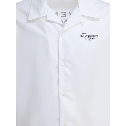 Cotton short-sleeved shirt