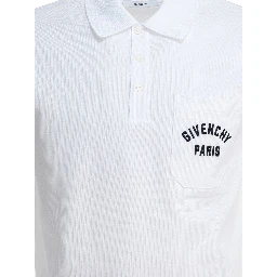 Cotton short-sleeved polo shirt