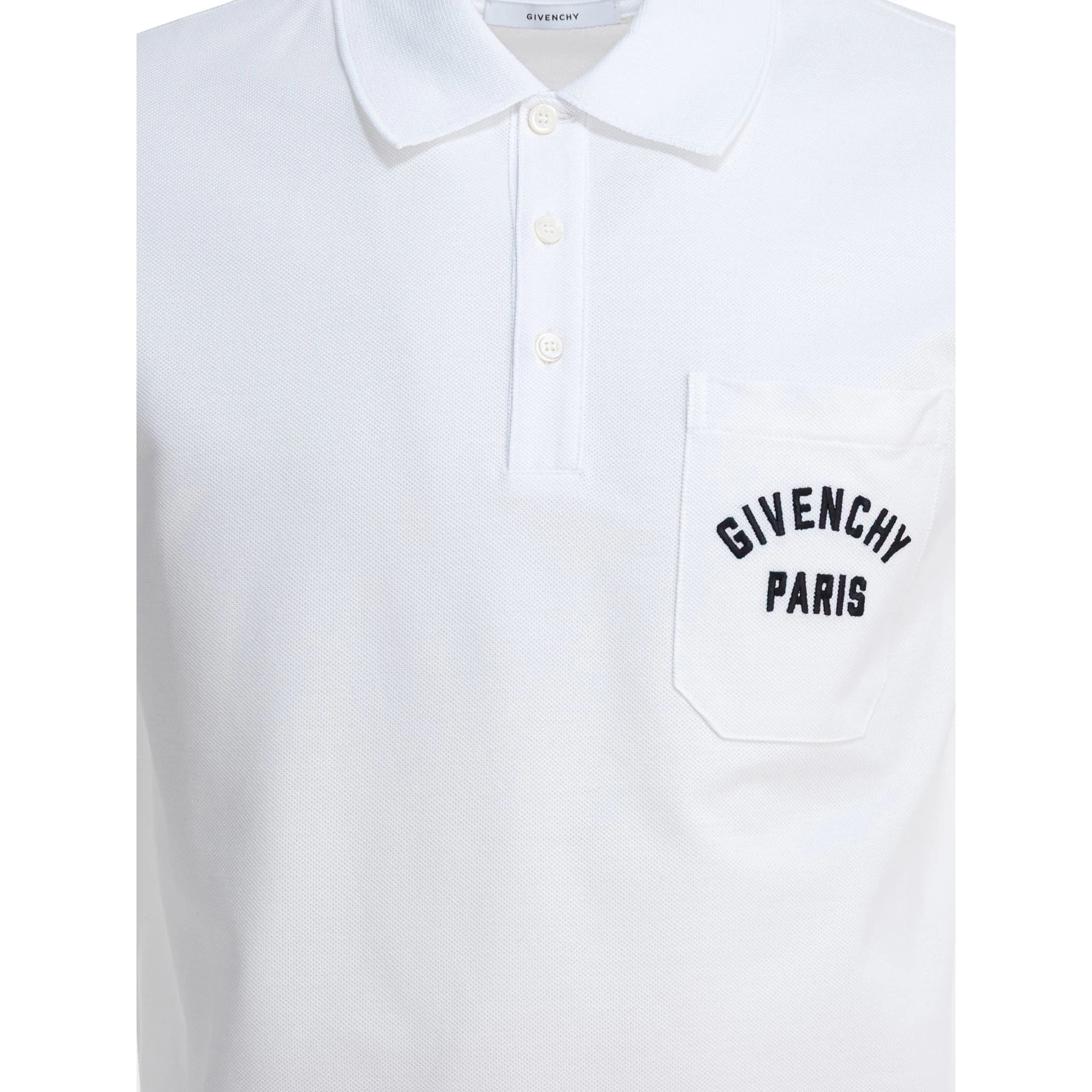 Cotton short-sleeved polo shirt