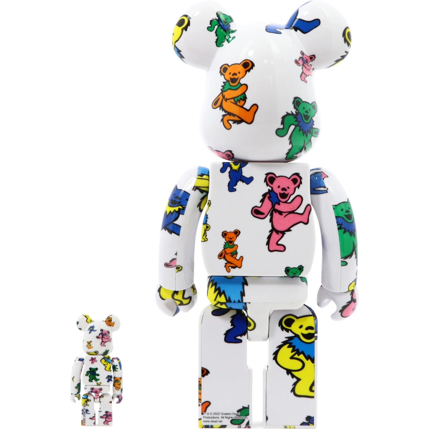 لعبة "Be@rbrick Grateful Dead Dancing Bear" بحجم 100% و400%