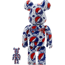 "Be@rbrick Grateful Dead Steal Your Face" 100% and 400% toy
