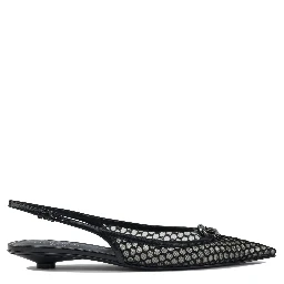 Pointed slingback ballet flats 20 mm
