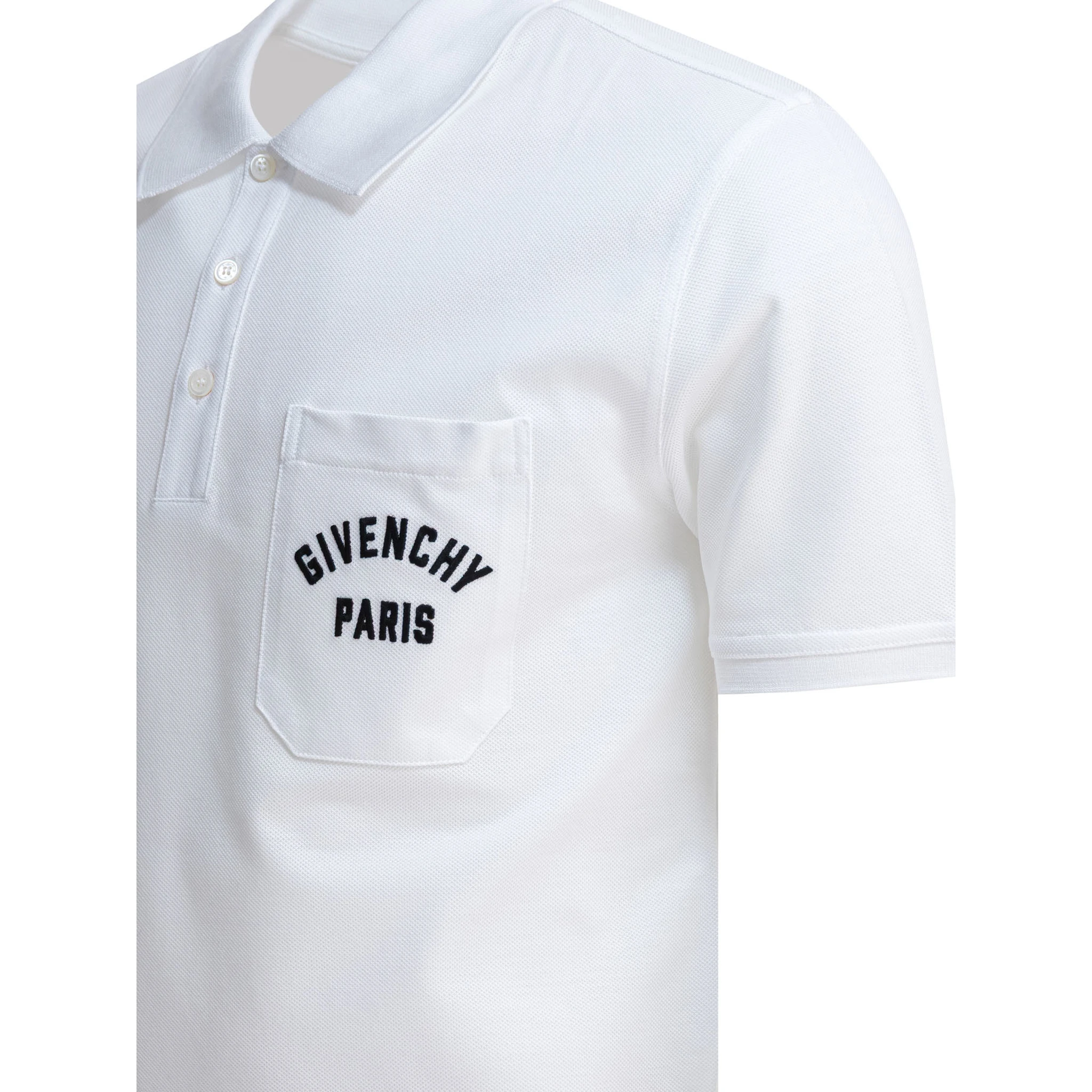 Cotton short-sleeved polo shirt