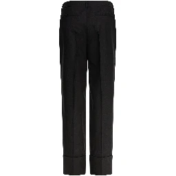 Wool tailored pants