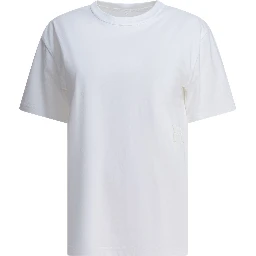 ESSENTIAL JSY SS TEE W/ PUFF LOGO & BOUND NECK