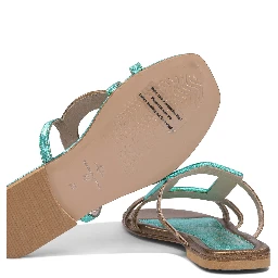 "Solace" sandals
