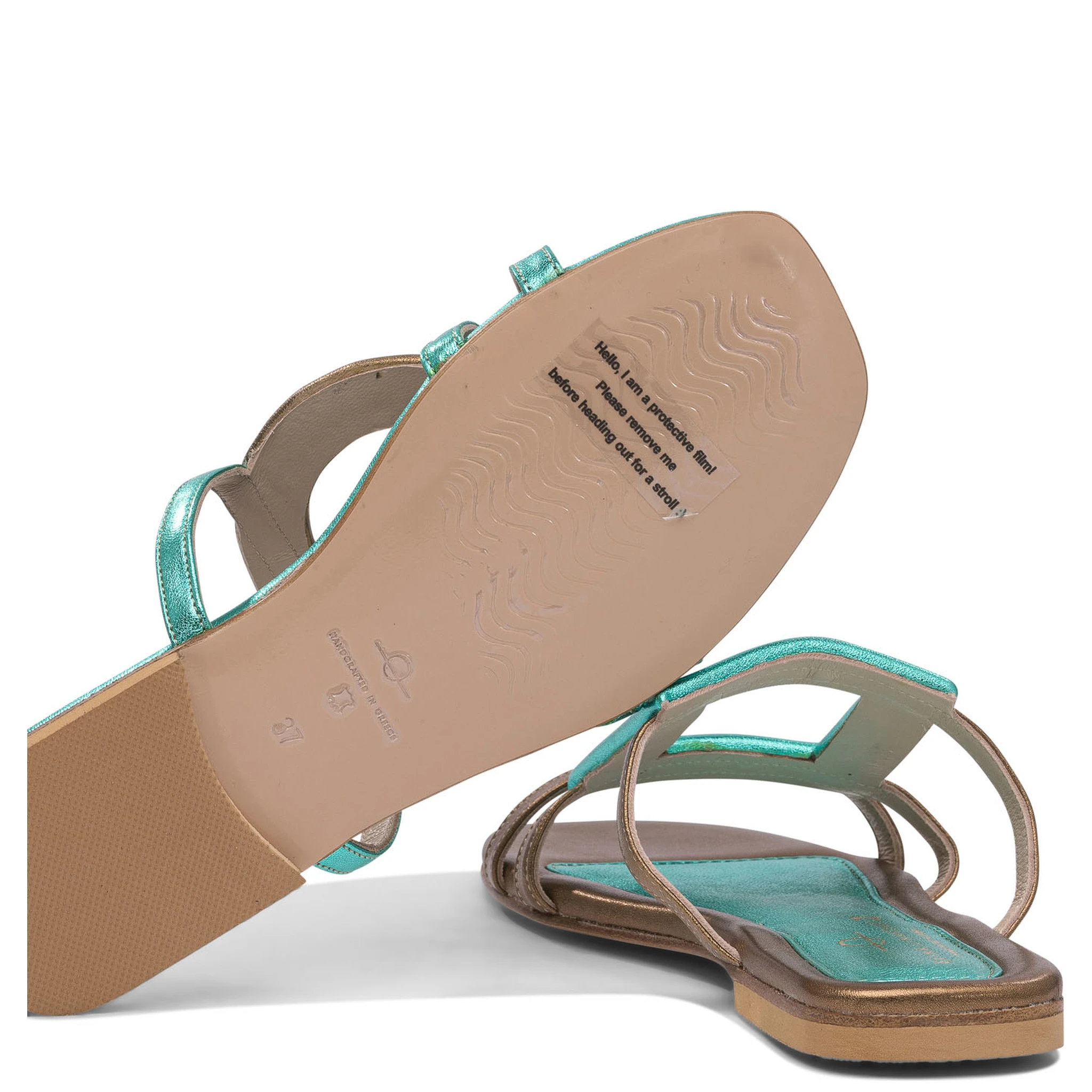 "Solace" sandals