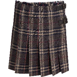 "Check" Wool mini kilt