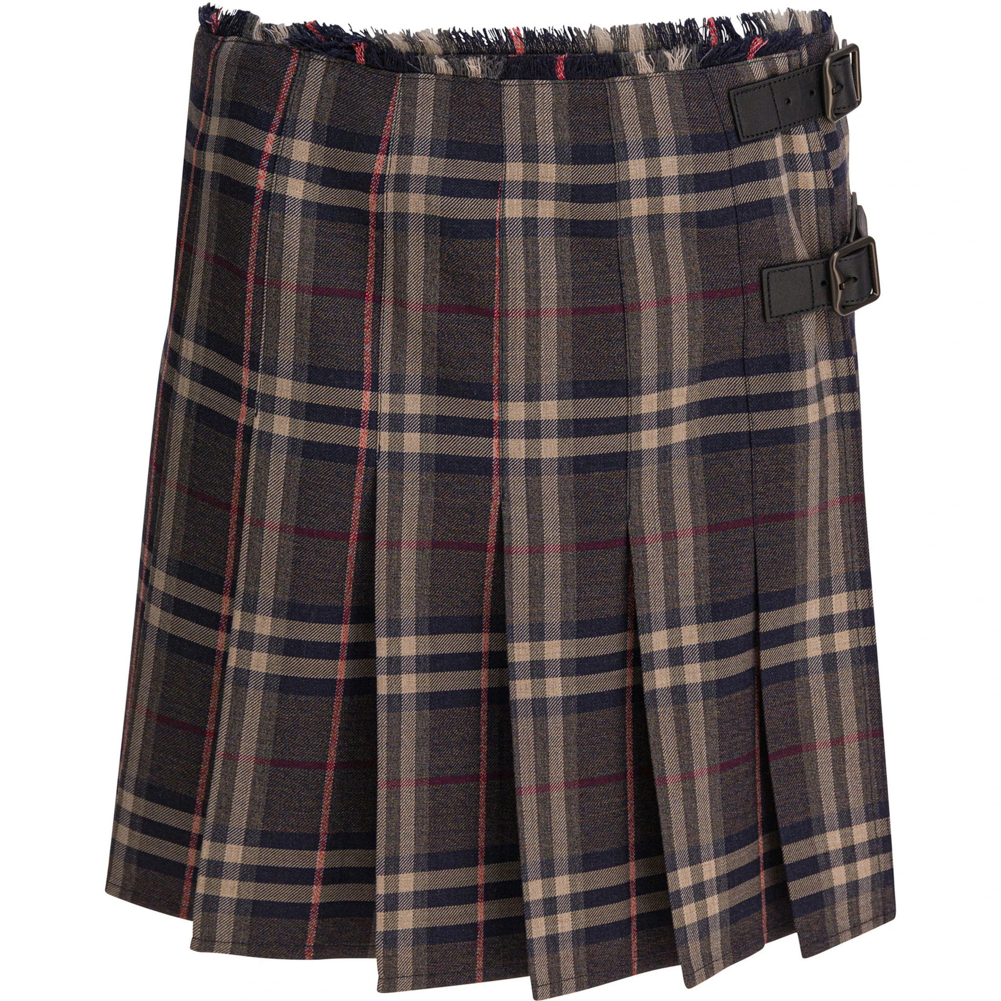 "Check" Wool mini kilt