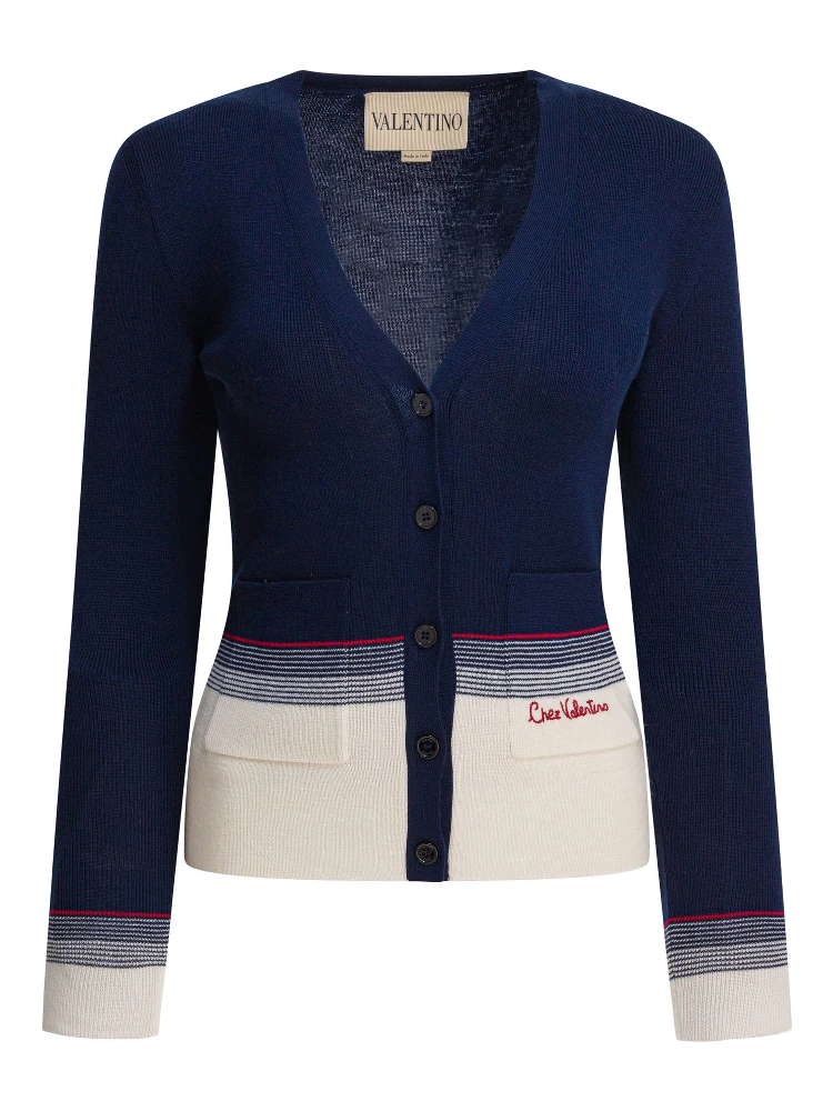 Virgin wool cardigan