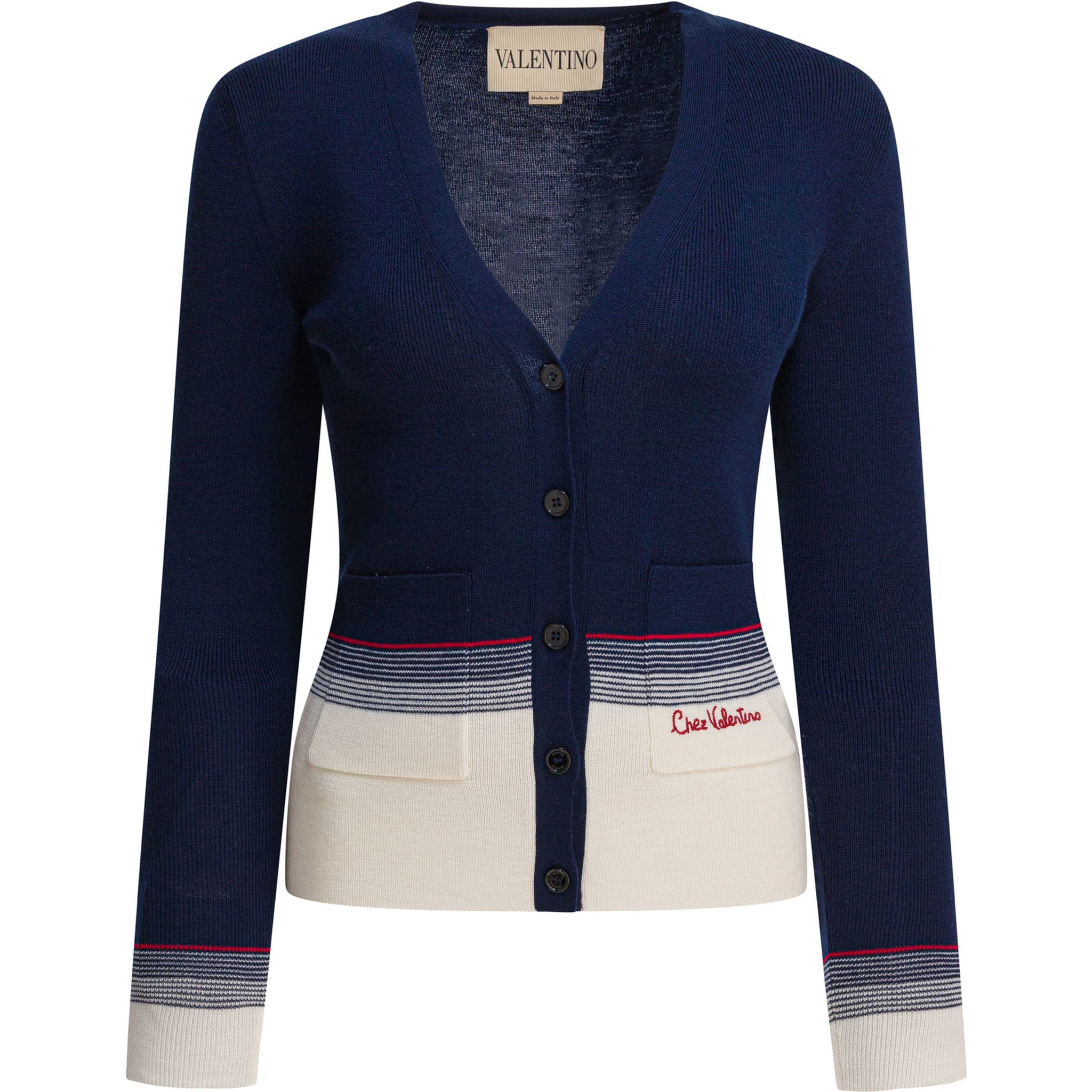 Virgin wool cardigan