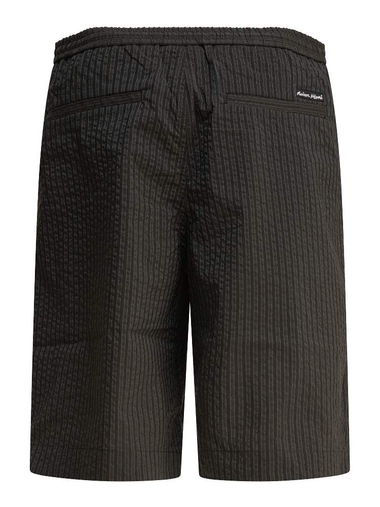 Striped seersucker shorts alternative