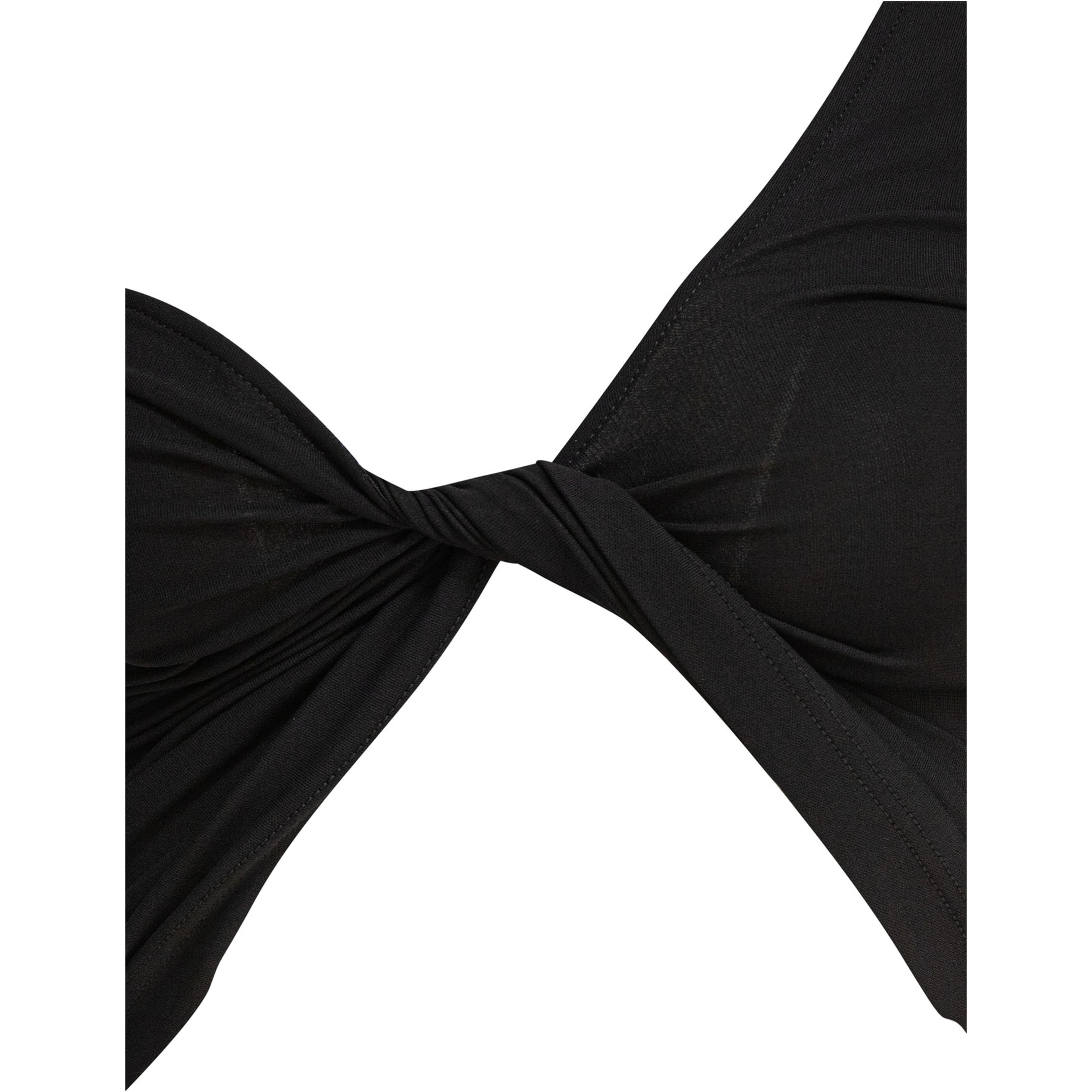 One-shoulder crop-top