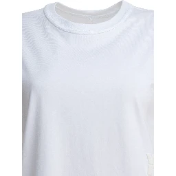 ESSENTIAL JSY SS TEE W/ PUFF LOGO & BOUND NECK