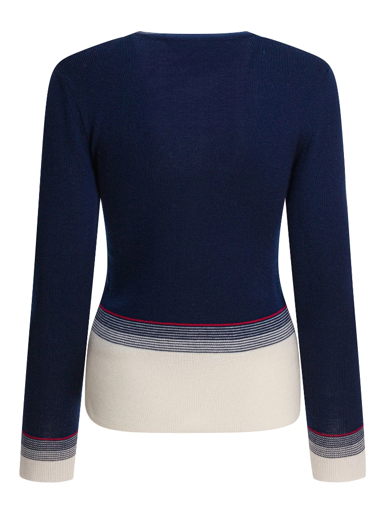 Virgin wool cardigan alternative