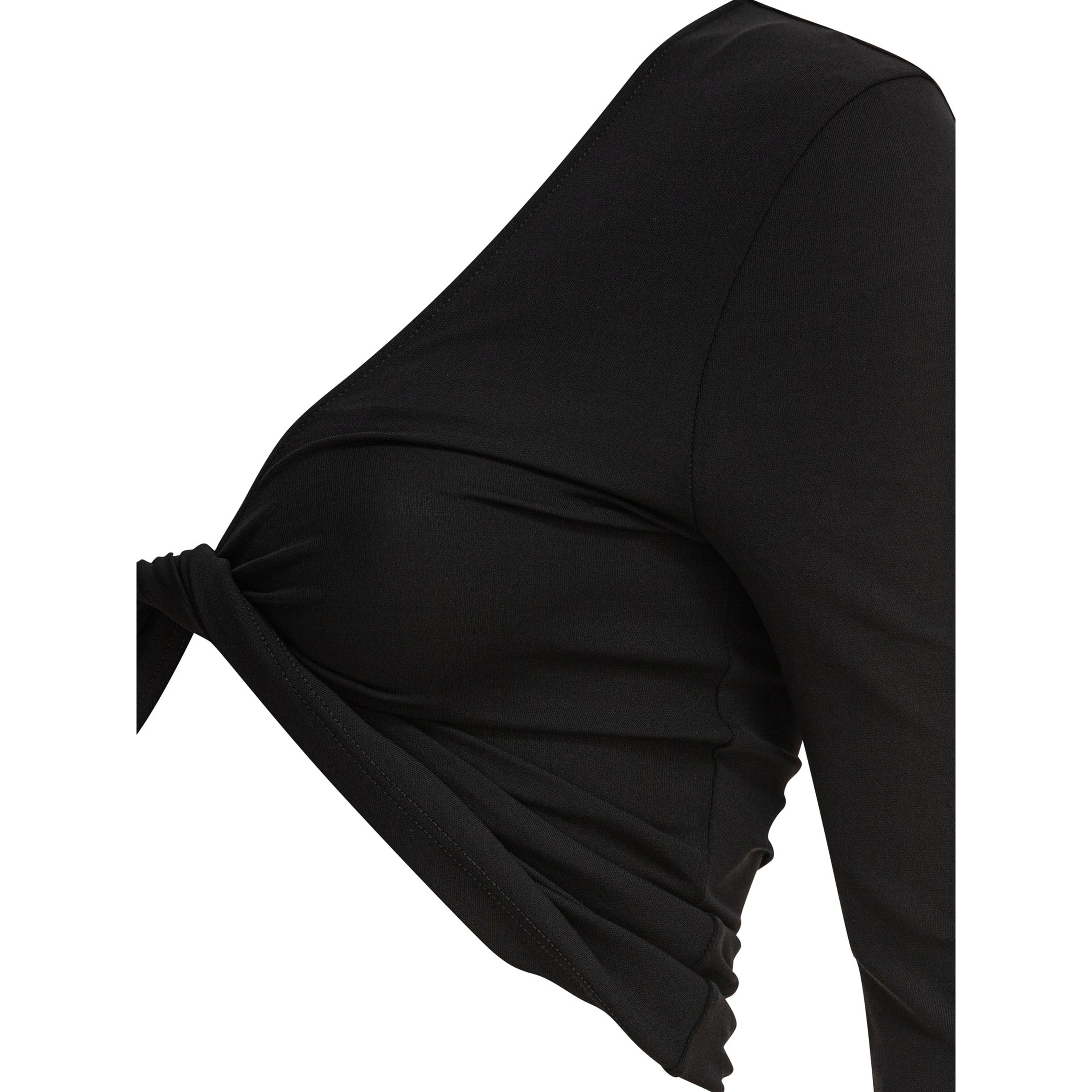 One-shoulder crop-top